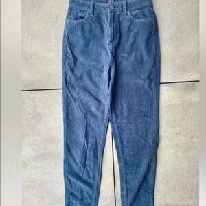 Blue Corduroy Pants